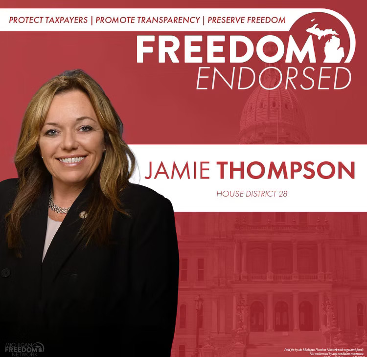 Endorsed by Michigan Freedom Fund